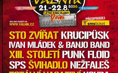PRVNÍCH PATNÁCT KAPEL VALNÍKU 2026 & ZAHÁJENÍ PŘEDPRODEJE