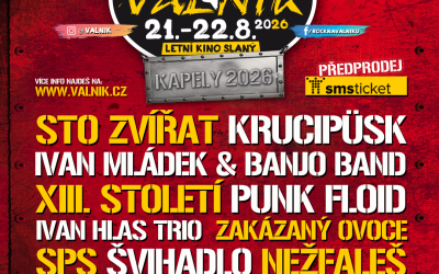 DVACÍTKA KAPEL VALNÍKU 2026 & VÝHODNÝ PŘEDPRODEJ STÁLE BĚŽÍ